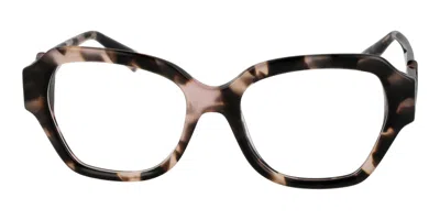 Ana Hickmann Hi6296 G21 Occhiali Da Vista Tartarugatishell Per Donna (solo Montatura) In Brown