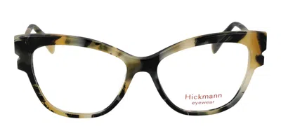 Ana Hickmann Hi6310 G21 Women's Glasses Tortoiseshell Size 53 - Free Lenses - Blue Light Block Available In Black Yellow Tortoise