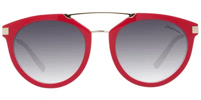 Ana Hickmann Hi9061 D01 Women's Sunglasses Red Size 53