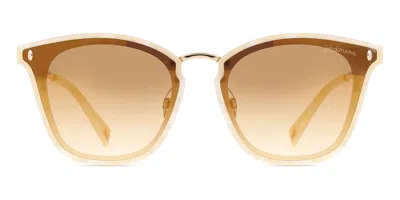 Ana Hickmann Hi9065 G21 Women's Sunglasses Brown Size 49