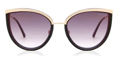 Ana Hickmann Hi9076 A01 Women's Sunglasses Gold Size 59 In Multi