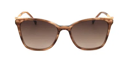 Ana Hickmann Hi9114 E01 Women's Sunglasses Brown Size 53