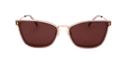 Ana Hickmann Hi9116 T01 Women's Sunglasses Brown Size 59