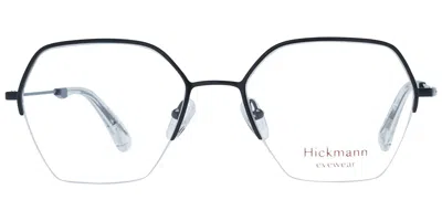 Ana Hickmann Hic1067 09a Occhiali Da Vista Neri Per Donna (solo Montatura) In Black