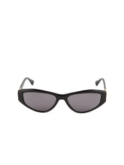 Ana Hickmann Hickmann Hi9303 Acetate Cat-eye Sunglasses In Black
