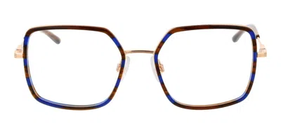 Ana Hickmann Hiy1008 E01 Occhiali Da Vista Blu Per Donna (solo Montatura)