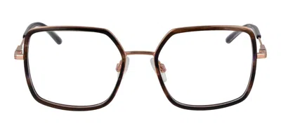 Ana Hickmann Hiy1008 E02 Occhiali Da Vista Marroni Per Donna (solo Montatura)