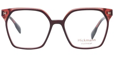 Ana Hickmann Hiy6004 H02 Occhiali Da Vista Rossi Per Uomo (solo Montatura) In Burgundy