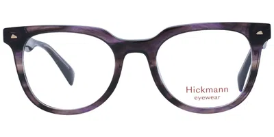 Ana Hickmann Hiy6013 E02 Occhiali Da Vista Purple Per Uomo (solo Montatura) In Multi
