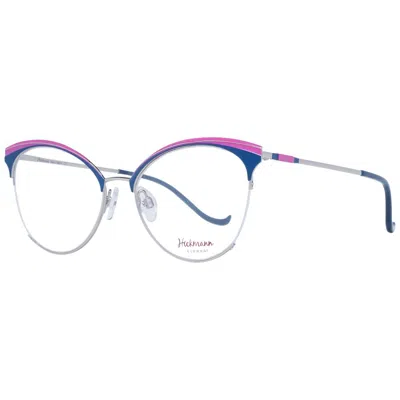 Ana Hickmann Purple Women Optical Frames In Metallic