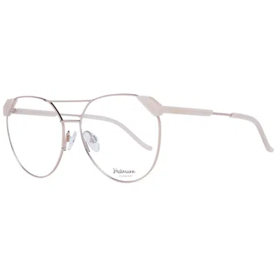 Ana Hickmann Rose Gold Women Optical Frames In Metallic