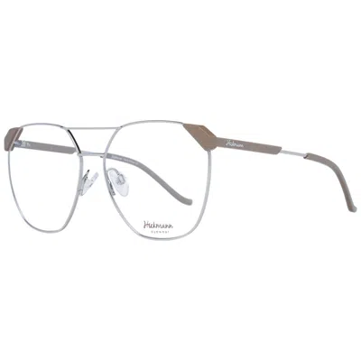 Ana Hickmann Silver Women Optical Frames In Metallic