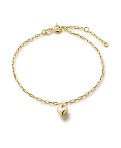 ANA LUISA 10K GOLD HEART BRACELET