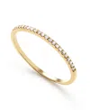 Ana Luisa 10k Gold Lab Grown Diamond Eternity Ring In Gold
