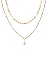 Ana Luisa 10k Gold Lab Grown Diamond Layered Necklace In Gold