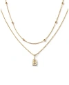 Ana Luisa 10k Gold Layered Letter Necklace In B