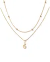 Ana Luisa 10k Gold Layered Letter Necklace