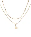 Ana Luisa 10k Gold Layered Letter Necklace In H