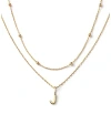 Ana Luisa 10k Gold Layered Letter Necklace In J