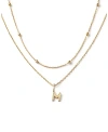 Ana Luisa 10k Gold Layered Letter Necklace In M