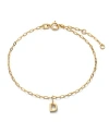 Ana Luisa 10k Gold Letter Bracelet In D