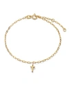 Ana Luisa 10k Gold Letter Bracelet In Letter T Solid Gold