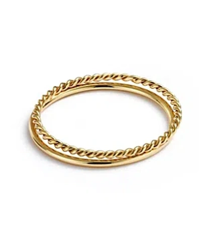 Ana Luisa 10k Gold Ring Set