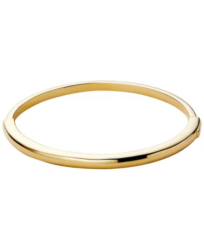 Ana Luisa 14k Gold-plated Brynley Classic Bangle Bracelet In White