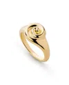 Ana Luisa Ariel Gold Signet Ring In Gold