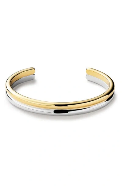 Ana Luisa Arlo Double Twist Cuff In Gold