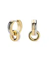 Ana Luisa Asher Drop Huggie Hoop Earrings In Gold