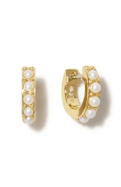 Ana Luisa Ashley Hoop Earrings In Gold