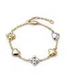 Ana Luisa Azura Charm Bracelet In Gold