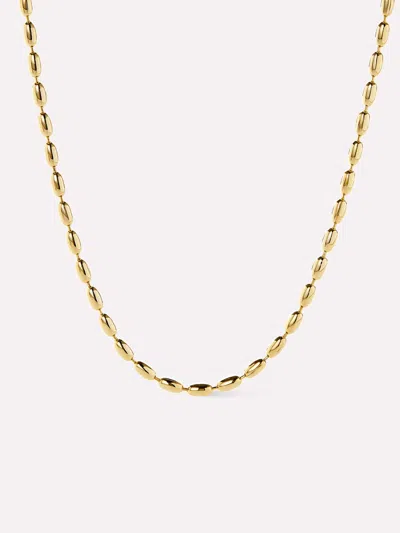Ana Luisa Ball Chain Necklace In Gold