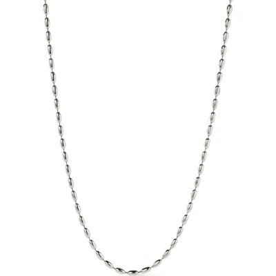 Ana Luisa Ball Chain Necklace In Yellow