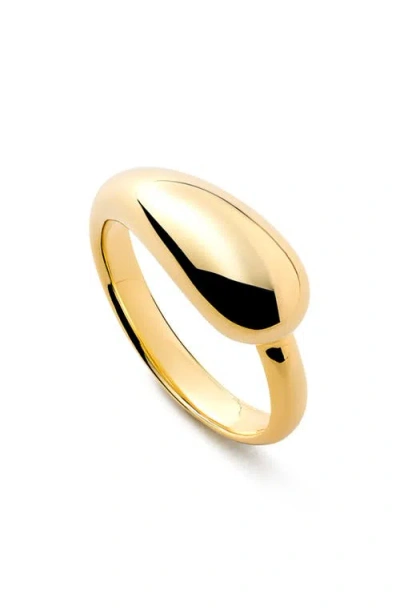 Ana Luisa Bexley Brass Gold Band Ring