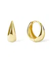 Ana Luisa Bold Huggie Hoops In Gold