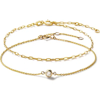 Ana Luisa 10k Gold Bracelet Set