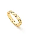 Ana Luisa Eden Cubic Zirconia Ring In Gold