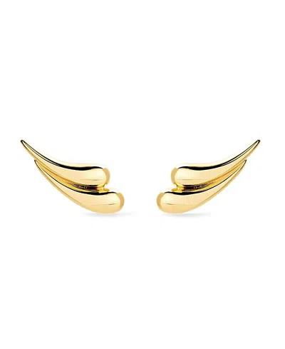 Ana Luisa Brass Kia Statement Earrings In Gold