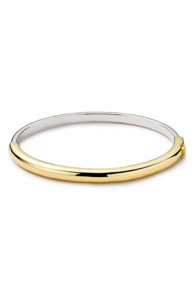 Ana Luisa Brynley Mixed Metal Bangle Bracelet In Gold