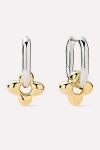 Ana Luisa Cassia Drop Hoop Earrings In Gold