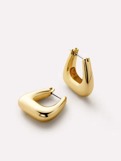Ana Luisa Chunky Gold Hoop Earrings