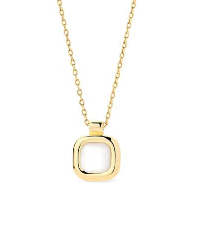 Ana Luisa Clara Mother Of Pearl Gold Pendant