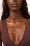Ana Luisa Delilah Heart Necklace In Gold, Women's At Urban Outfitters