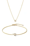 Ana Luisa Diamond Set In Gold