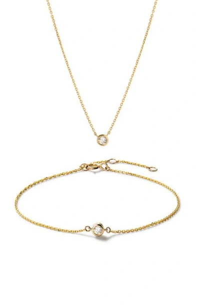 Ana Luisa Diamond Set In Gold