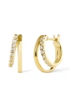 Ana Luisa Toda Double Hoop Earrings In Gold