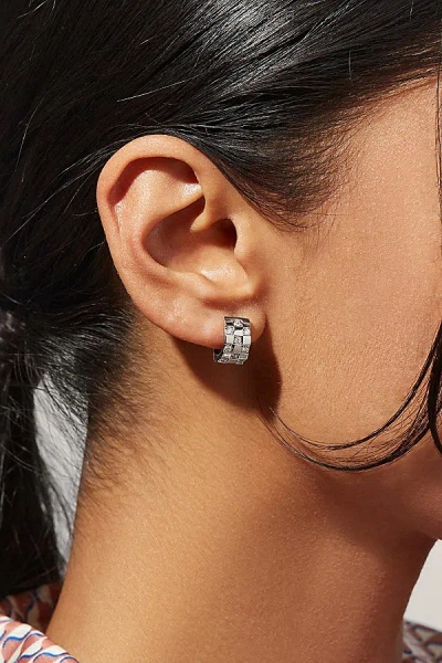 Ana Luisa Eden Hoop Earrings In Silver, Women's At Urban Outfitters