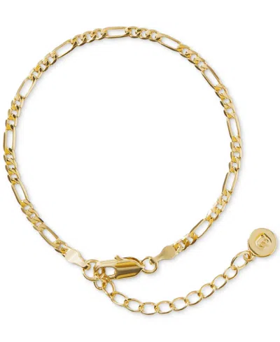 Ana Luisa Elijah Gold-plated Figaro Chain Bracelet